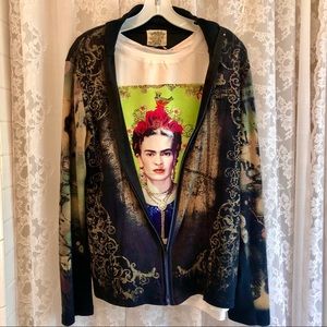 🌸HOST PICK🌸SKINNY MINNIE*NWOT Embellished Zip-Up